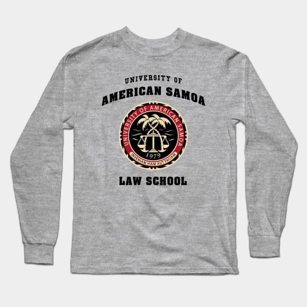 BCS - University of American Samoa Law School Long Sleeve T-Shirt by erickapatterson